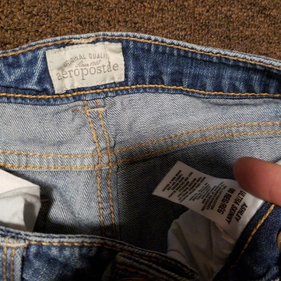Aeropostale Ashley Skinny Jeans Size 00 Reg - Picture 2 of 8